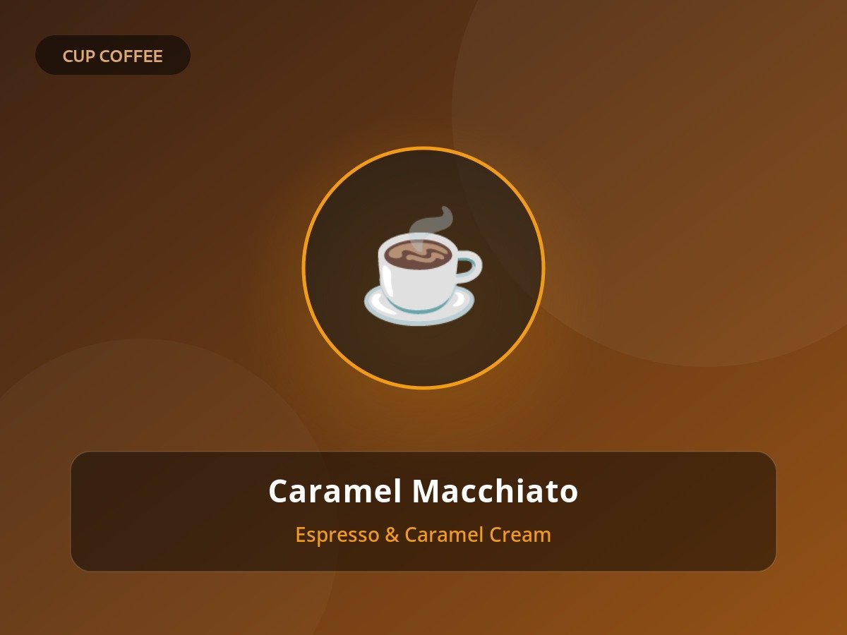 Iced Caramel Macchiato
