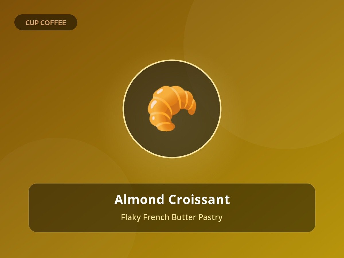 French Almond Butter Croissant